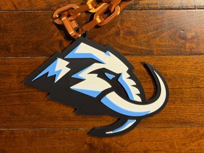 Utah Mammoth Oversized Necklace Logo