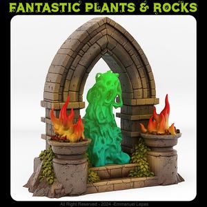 HAUNTED CASTLE PORTAL WITH ITS GHOST EFFECT