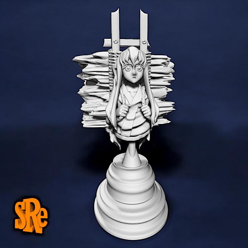 Tokito Muichiro Boy Carrying Wood Bust - Demon Slayer