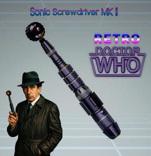 Sonic Screwdriver Retro Custom MK II