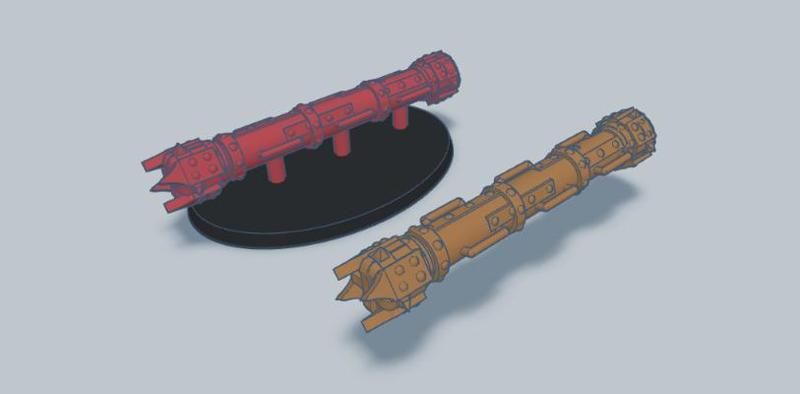 Uruk-hai Battering Ram 10mm Scale