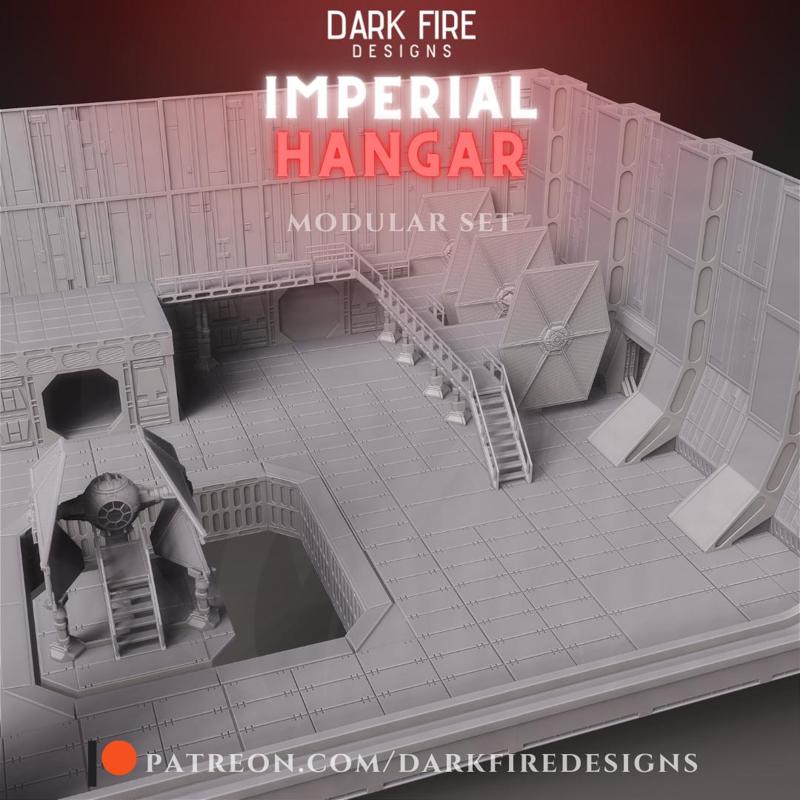 Imperial Hanger Modular Terrain Set