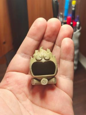 Calcifer on fire - Decorative 3D model inspired by Ambulant Castle