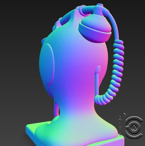 Dial-Head - The Retro Phone Human