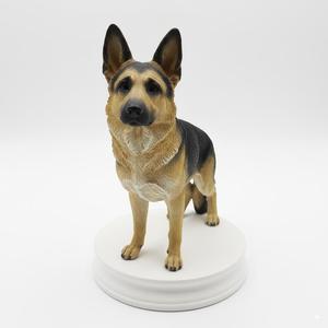 Detailed Shepherd Dog Miniature Statue – Loyal Canine Figure 3D Print for Desk & Decor