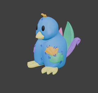 Neopets PetPet Plushie Weewoo Minifig!