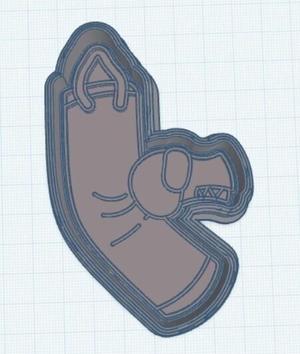 Boxing Bag Cookie Cutter