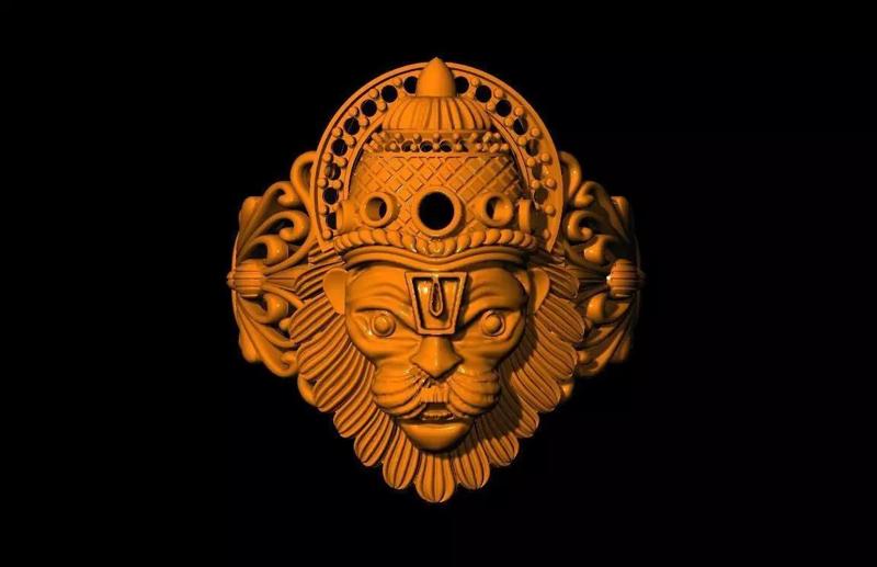 Model of Lord Narasimha face