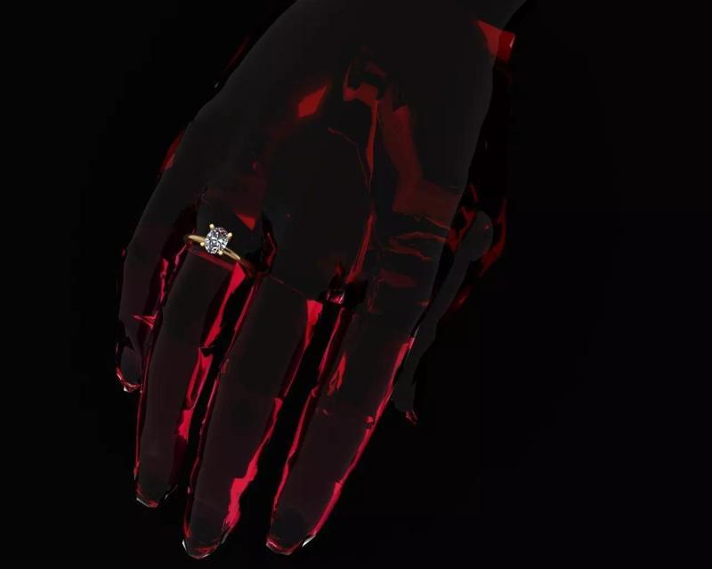 oval engagement ring