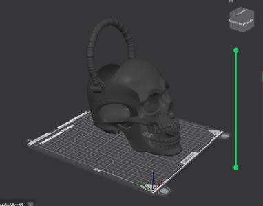 Functional Skull Bag for Catrina - 3D Accessory