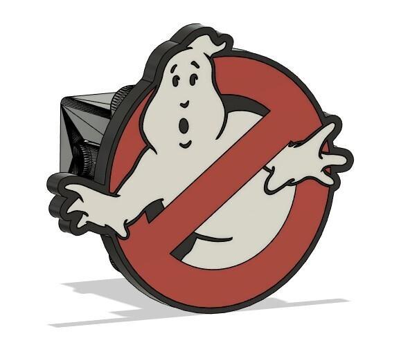 Ghostbusters Logo Hitch Cover