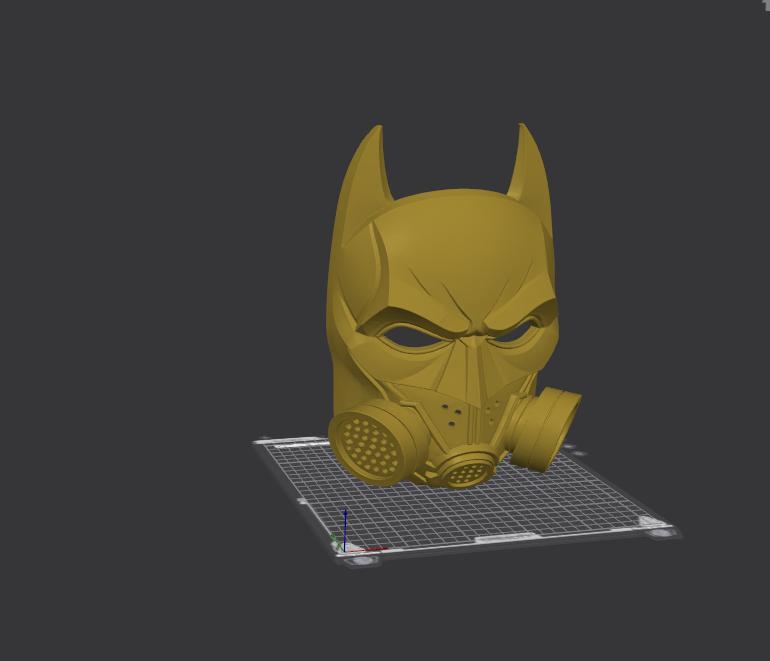 Batman Mask with Gas Respirators – Cosplay