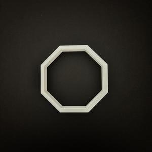 Octagon Cookie Cutter – STL for Cookies, Fondant & Polymer Clay
