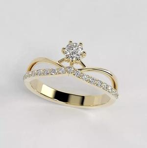 CROWN ENGAGEMENT RING - ANILLO DE COMPROMISO CORONA