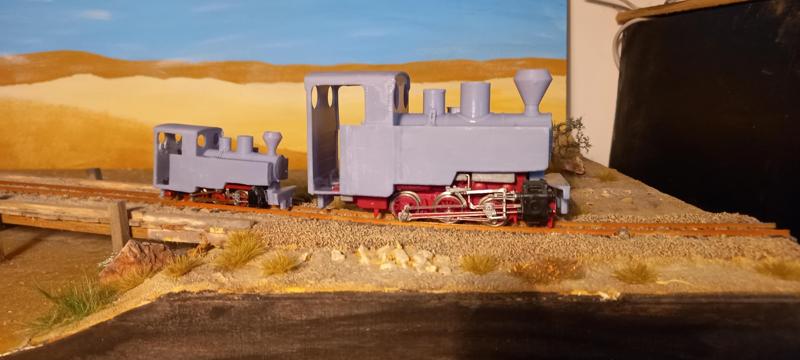 0e / O-16.5 Kerr Stuart "Joffre" steam loco body