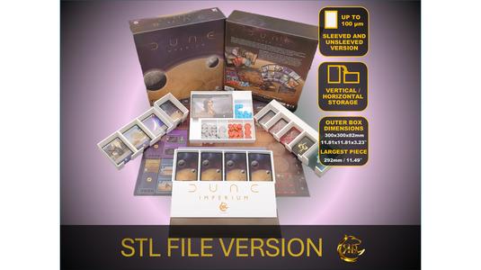 DUNE Imperium Board Game Organizer, Dune Imperium Insert, Premium Storage Solution for DUNE Imperium games, STL file for 3d printing