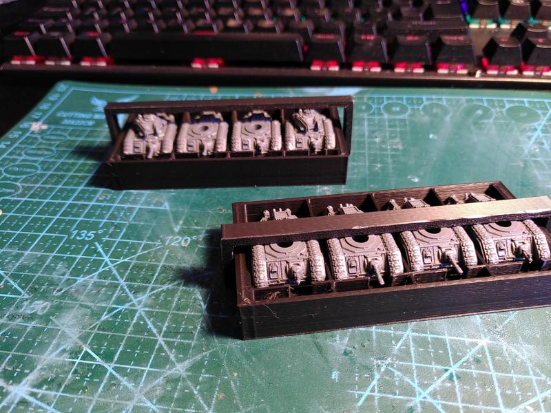 Legions Imperialis Leman Russ Magnet Tray Magnetisation Holder