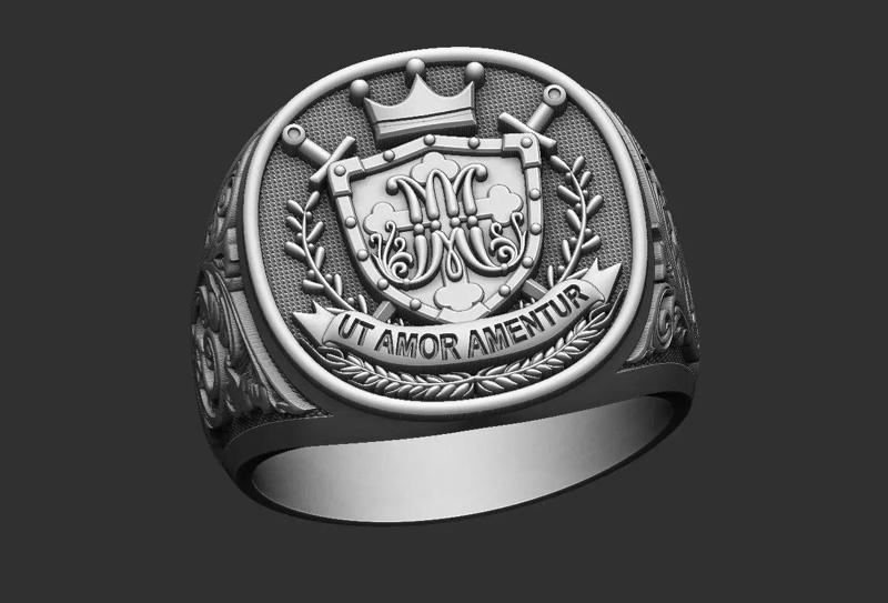 Coat of Arms Marianos Ring