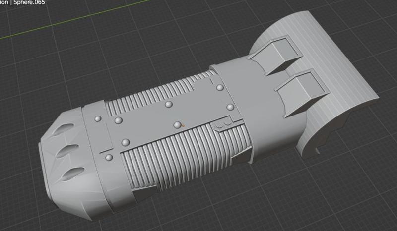 HOSTILE ENVIRONMENT TROOPS - TANK TURRET ALT. PLASMA AND VANQUISHER