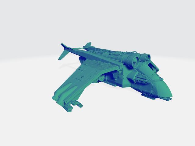 Grimdark Medevac Medivalk Evacuation Vehicle