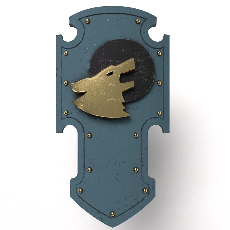 Space Wolves Champions of fenris power shield