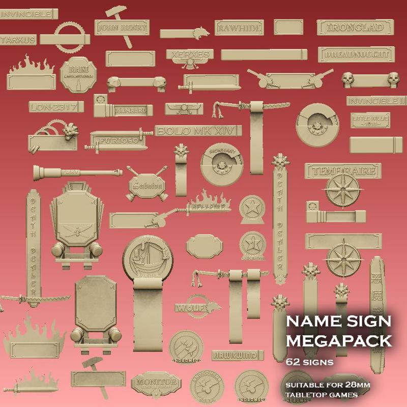 Name Sign Megapack