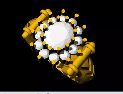 Cluster Ring 3dm file