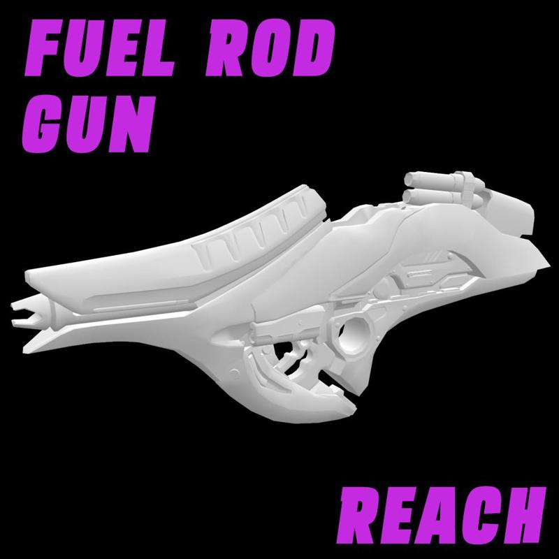 Halo Reach Fuel Rod Gun!
