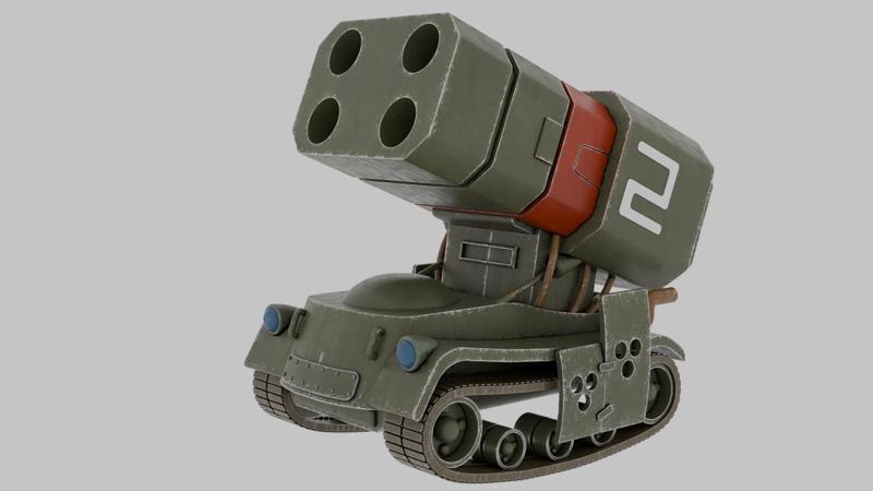 Metal Slug Rebel Army's M-15A Bradley