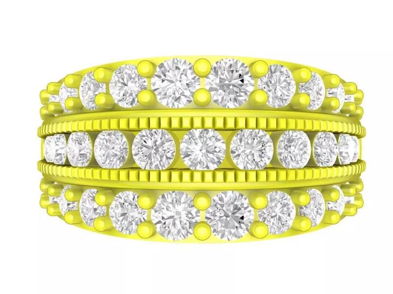 7055 fashion diamond women ring