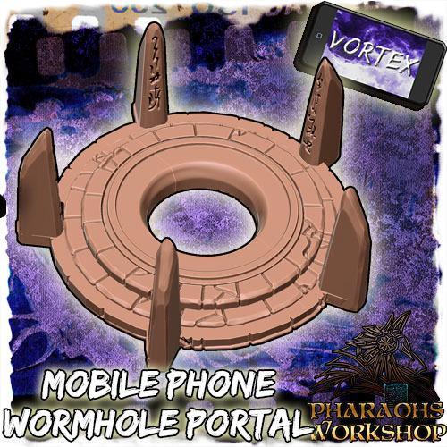 Mobile phone wormhole teleporter
