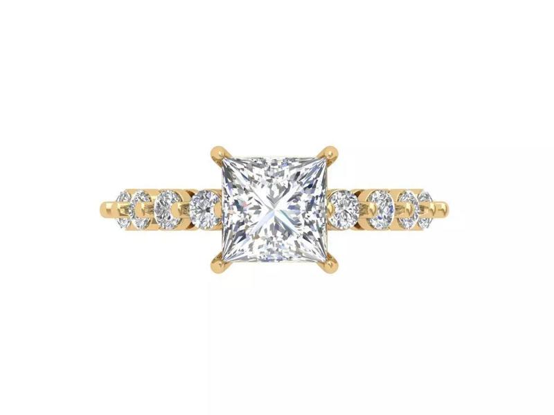 Princess Engagement Ring