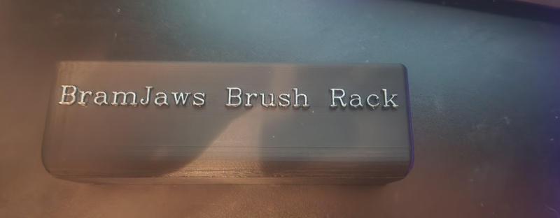 Brush Rack
