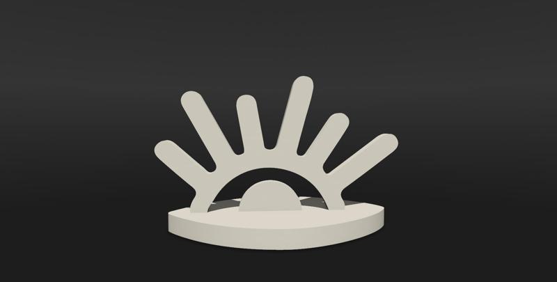 Sun, Eye or Crown jewelry holder, rings display, Organizer, Tray