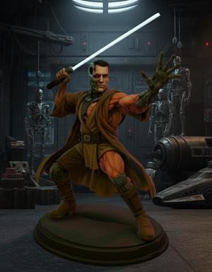Terminator - T-800 Jedi Protector