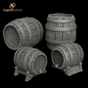 Barrels for dungeons and taverns - LegendGames