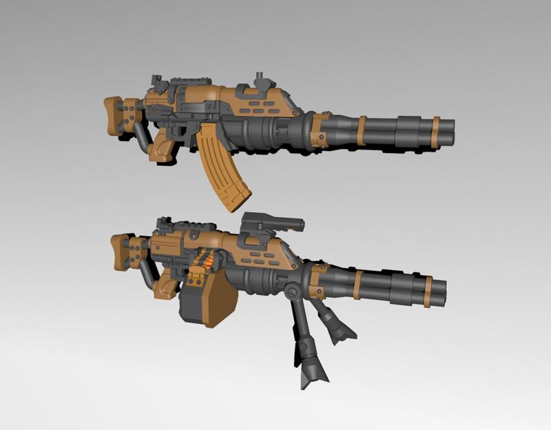Borderlands - Vladof Machine Gun