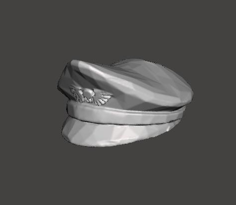 Peaked Officer's Cap