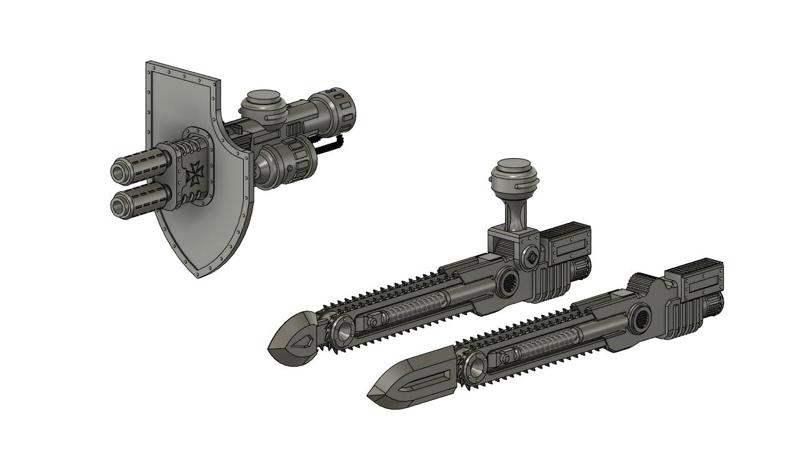 Armiger Templar style weapons