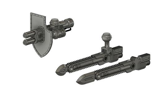 Armiger Templar style weapons