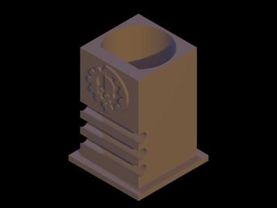 Brush Holder: Adeptus Mechanicus