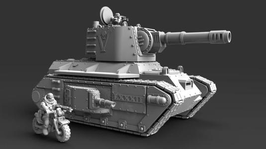 Heavy tank "Ragnarok" (Mark-I 'female')