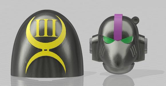 EC Inductii Helm and Shoulder