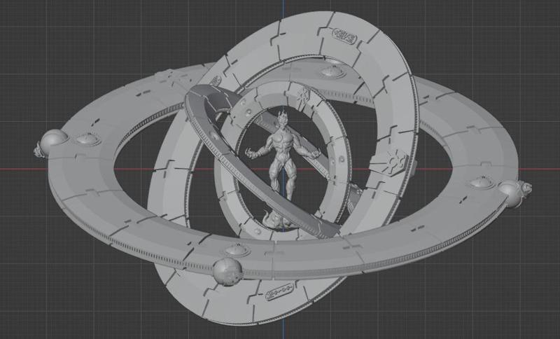 Biblical accurate star god vault