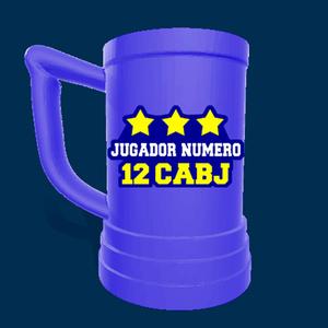 Player Number 12 CABJ For Chop - Pitcher