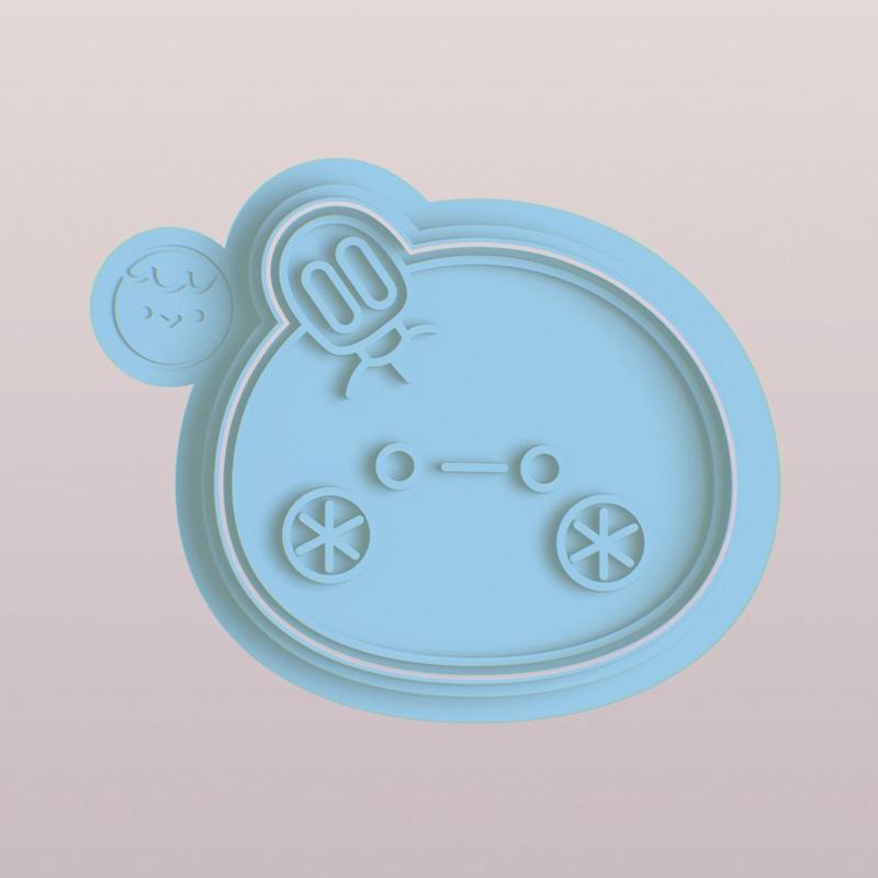 Happy Snow Man- Fan Made Love and DeepSpace Cookie Cutter