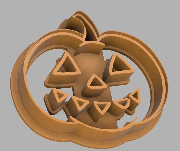 Jack 'o lantern - pumpkin - Halloween Cookie/Dough Cutter