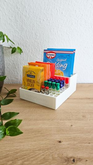 Baking organizer kitchen high
