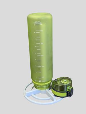 Water Bottle Drying Stand - Hard / Soft – 2-Piece, Compact & Easy Storage - Personal Licence