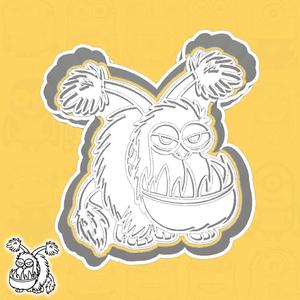Minions / Despicable Me cookie cutters - Kyle Gru (pet dog) (style 1)